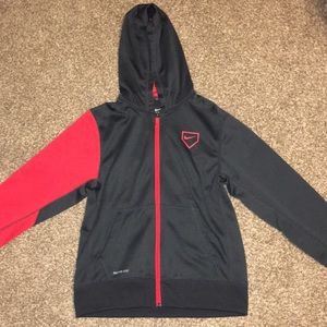 Boy’s (L) Nike Baseball zip up jacket